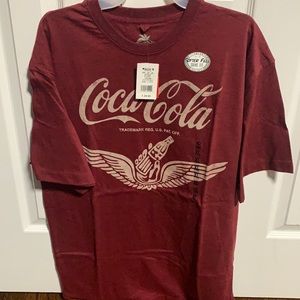 Red Coca Cola tee shirt xtra large